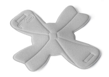 HELMET LINER FLOWER GREY