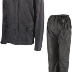 RAINSUIT COMPACT BLACK 2XL