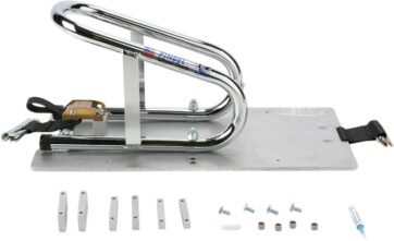 REMOVABLE E TRACK WHEEL CHOCK 3 1/2" RECESSED