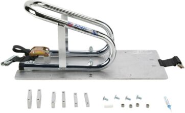 REMOVABLE E TRACK WHEEL CHOCK 6 1/2" RECESSED
