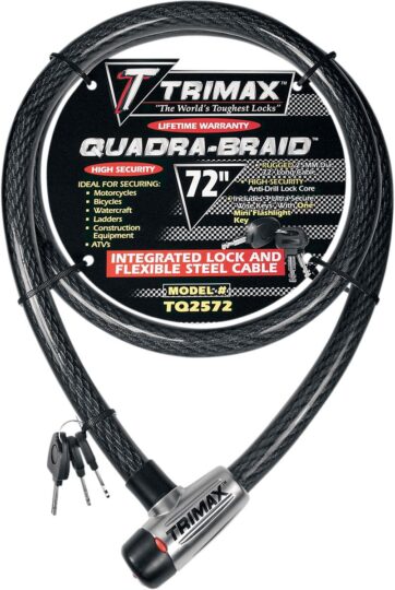 TRIMAX CABLE-LOCK TRIMAFLEX QUADRA BRAID  72'X25MM