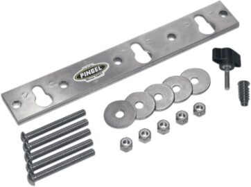 REMOVABLE WHEEL CHOCK MOUNT PLATE KIT FOR CORRUGATED FLOORS