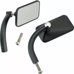 Biltwell Utility  Rectangular HD Svart (par)