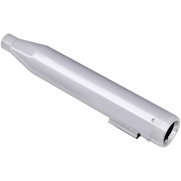MUFFLER SLIP-ON 3" CHROME W/CHROME STRAIGHT END CAPS- DYNA 06+