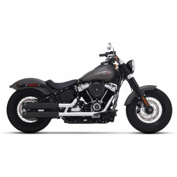 MUFFLER SLIP-ON 3.5" BLACK W/BLACK END CAPS