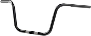 HANDLEBAR 1" BOBBER 10" APE HANGER W/ETC BLACK