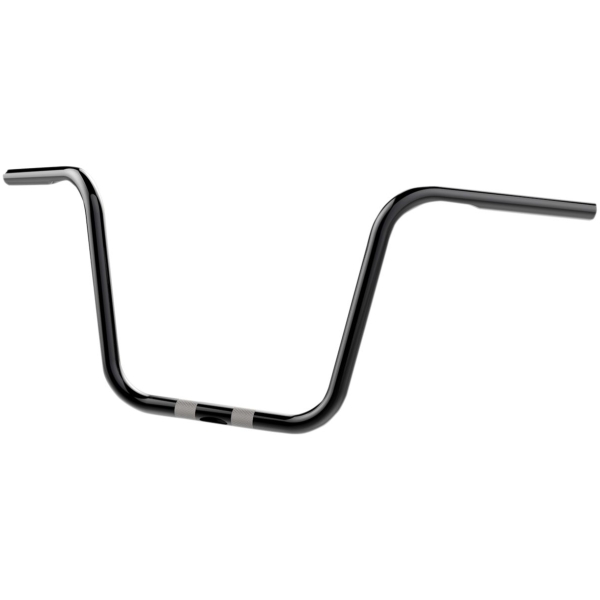 HANDLEBAR 1" BOBBER 12" APE HANGER W/ETC BLACK