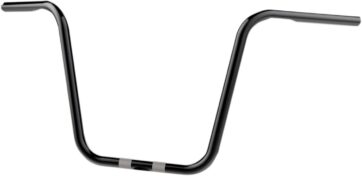 HANDLEBAR 1" BOBBER 14" APE HANGER W/ETC BLACK