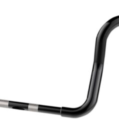 HANDLEBAR 1-1/4" BOBBER 10" APE HANGER W/ETC CONTROL BLACK
