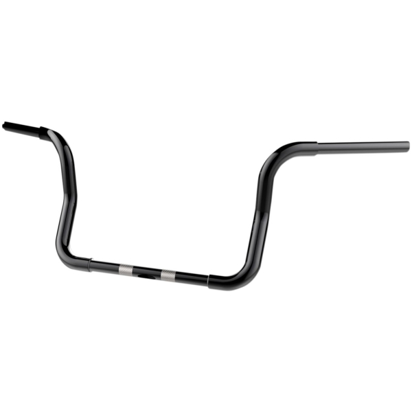 HANDLEBAR 1-1/4" BOBBER 10" APE HANGER W/ETC CONTROL BLACK