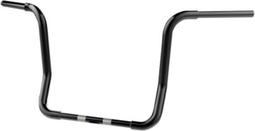 HANDLEBAR 1-1/4" BOBBER 14" APE HANGER W/ETC CONTROL BLACK
