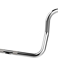 HANDLEBAR 1" BOBBER 10" APE HANGER W/ETC CHROME