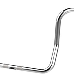 HANDLEBAR 1" BOBBER 12" APE HANGER W/ETC CHROME