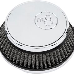 AIR CLEANER KIT DESIGN M 8-BALL CHROME