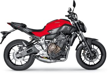 Avgassystem för Yamaha MT-07