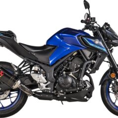 SLIP-ON LINE MUFFLER CARBON
