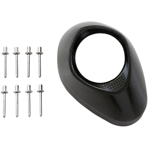Akrapovic Carbon Replacement End Cap – R5 Type X (V-EC28