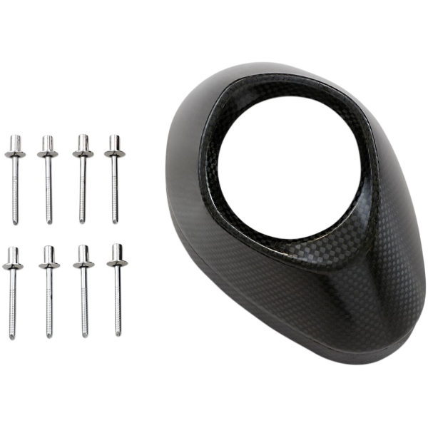 Akrapovic Carbon Replacement End Cap – R5 Type X (V-EC28