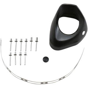 Akrapovič End Cap EC109 – Carbon Black (Universal)