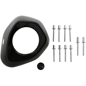 Akrapovič End Cap EC333 – Carbon Black (Universal)