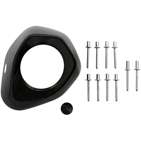 Akrapovič End Cap EC333 – Carbon Black (Universal)