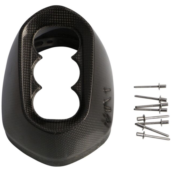 Akrapovič End Cap EC325 – Carbon Black – Passar BMW R 1250 GS / Adventure (2019–24)