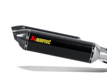 REPLACEMENT MUFFLER CARBON LEFT