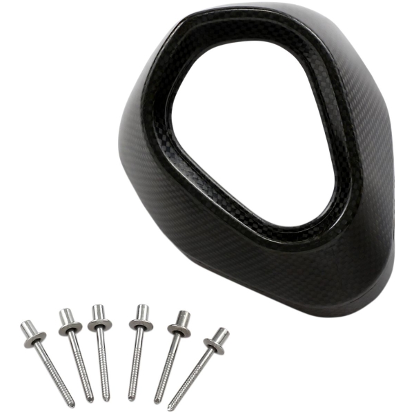 Akrapovič Replacement End Cap – Carbon Black (Universal)