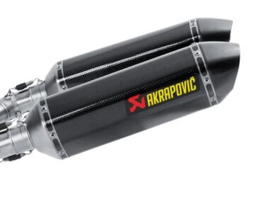 REPLACEMENT MUFFLER CARBON LEFT