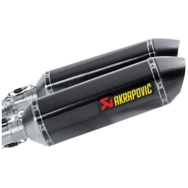 REPLACEMENT MUFFLER CARBON LEFT