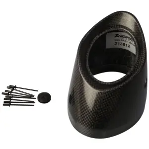 Akrapovič End Cap – Carbon – Vespa GTS/GTV 125–300 (2005–2016)