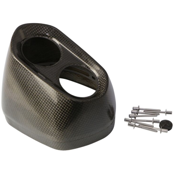 Akrapovič End Cap – Carbon – BMW C 650 GT (16–20) & C 650 Sport (16–20)