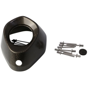 Akrapovič End Cap – Carbon Black – Honda CRF1000L Africa Twin / CBR / PCX / SH / Forza / X-ADV, Kawasaki Ninja/Z 250 SL, MBK Cityliner/Skycruiser & Vespa GTS-serien (05–20)