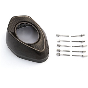 Akrapovič End Cap EC345 – Carbon Black – BMW C 400 / G 310-serien & Honda Forza 125 (17–24)