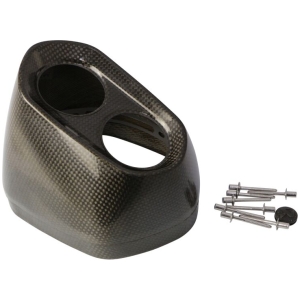 Akrapovič End Cap EC315 – Carbon Black – Gilera Fuoco 500, Peugeot Satelis 400/500 & Piaggio Beverly / MP3 / X-Evo (07–16)