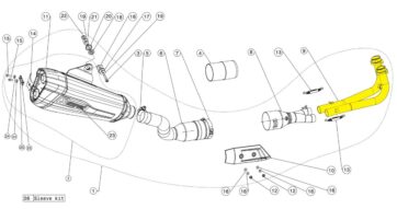 HEADER SET STAINLESS STEEL