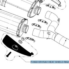 HEAT SHIELD CARBON RIGHT SITE