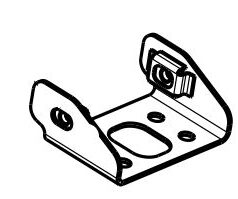 MUFFLER BRACKET STAINLESS STEEL