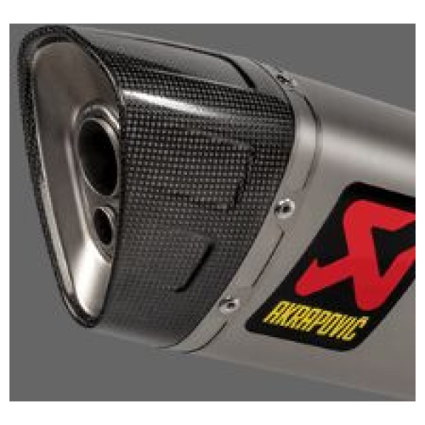 Akrapovič End Cap EC350 – Carbon Black – BMW F 900 R / XR ABS (20–24) & Honda CB 1000 R Neo Sports Café ABS (18–24)