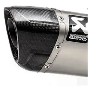 Akrapovič End Cap EC327 – Carbon Black – Suzuki GSX-S 1000/950 & Katana (15–25)