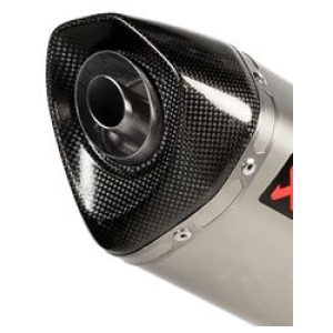 Akrapovič End Cap Kolfiber – Yamaha MT-125 (20–24) / YZF-R125 (19–22)