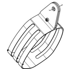 MUFFLER CLAMP CARBON