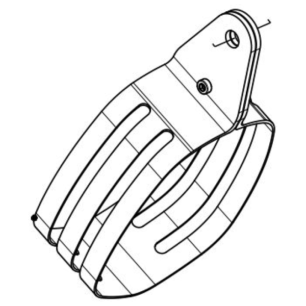 MUFFLER CLAMP CARBON