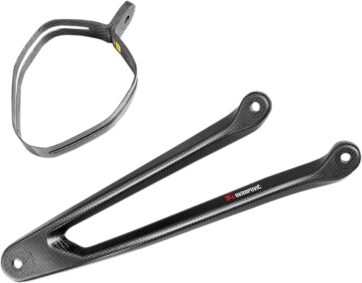 MUFFLER BRACKET & CLAMP CARBON