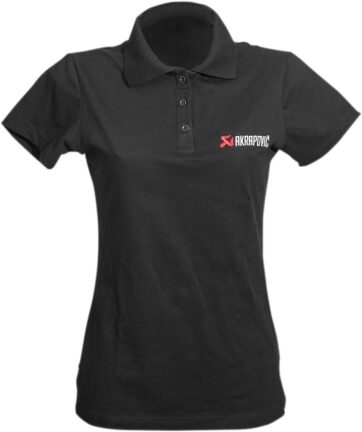 POLO SHIRT WOMEN BLACK XXL
