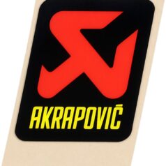AKRAPOVIC LOGO STICKER VERTICAL 60 MM