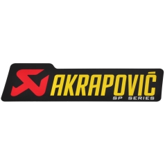 AKRAPOVIC SP LOGO STICKER 180 X 53 MM