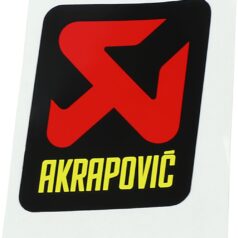 STICKER AKRAPOVIC H/R AL