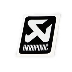 AKRAPOVIC BK LOGO STICKER VERTICAL 75 MM