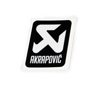 AKRAPOVIC BK LOGO STICKER VERTICAL 75 MM
